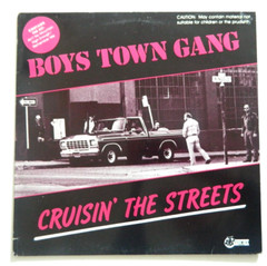 Boys Town Gang – Cruisin’ the Streets LP Funk Soul US Moby Dick Records . 1981