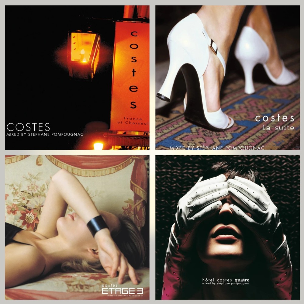 Stephane Pompougnac – Hotel Costes 1, 2, 3 & 4 Vinyl LP Bundle – Brand New