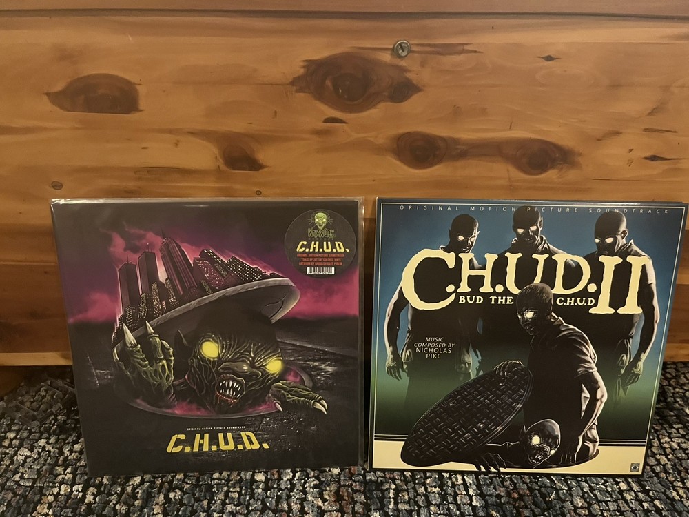 C.H.U.D. Soundtracks LOT: Waxwork/Terror Vision Splatter VInyls. Nicholas Pike