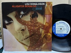 LOU DONALDSON Alligator Bogaloo BLUE NOTE stereo LP in mono cover…hmmm…