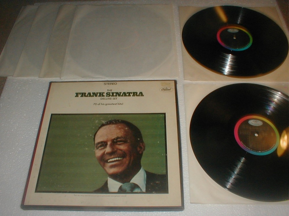 Frank Sinatra DELUXE SET Capitol 6 LP BOX SET 1968 Vocal Jazz Big Band Rat Pack