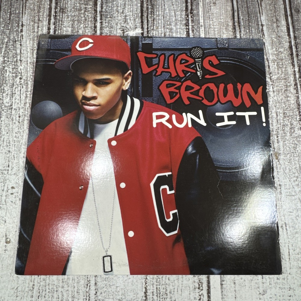 Run It ! [Single] 12 inch Vinyl Recod by Chris Brown (Vinyl, Jun-2005)
