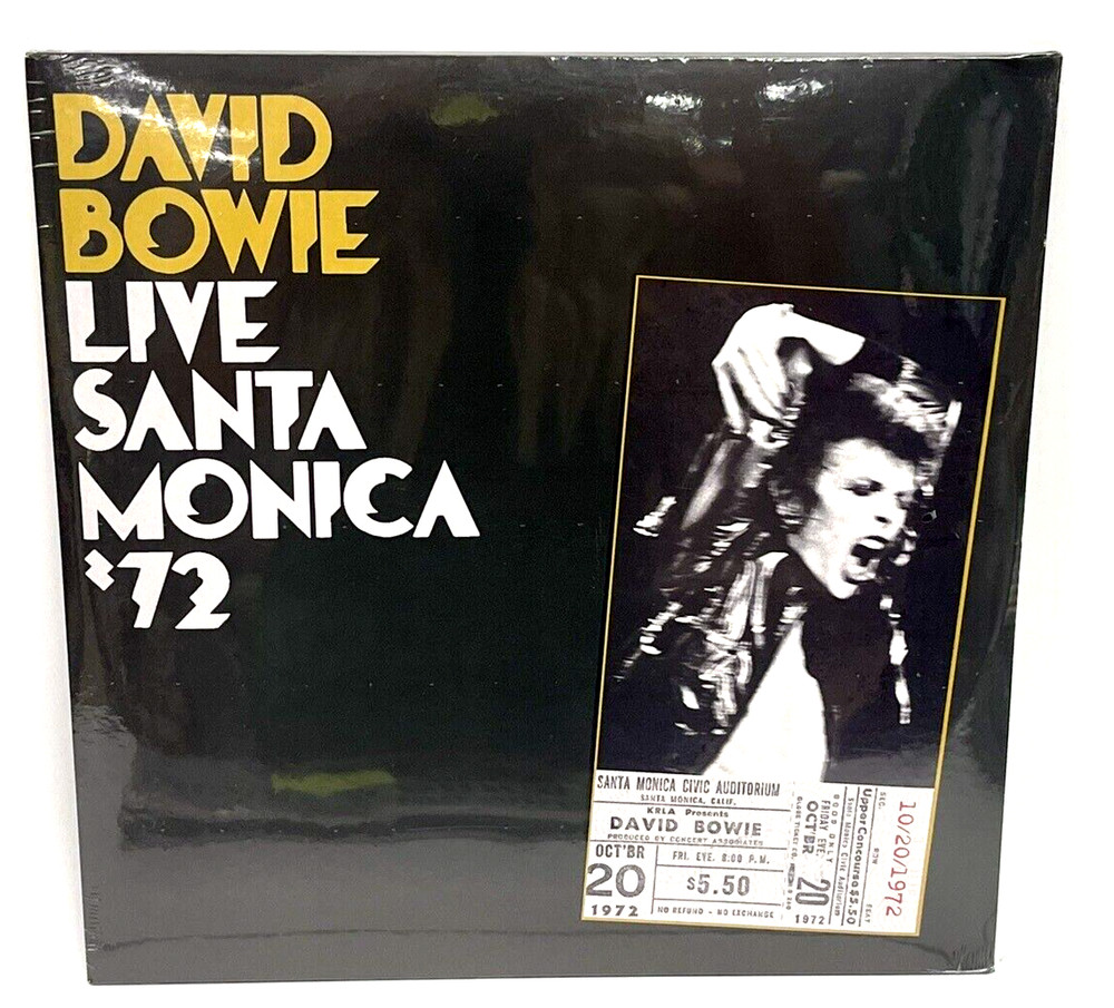 David Bowie Live Santa Monica ‘72 (Vinyl Record Album LP, 2016) NEW SEALED