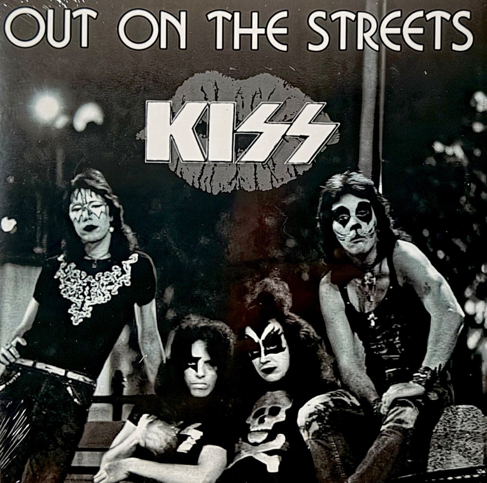 Kiss Out On The Streets LP Splatter Vinyl Earliest recording 1973 !! Limited NEW