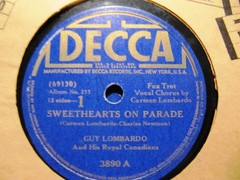 1939 GUY LOMBARDO-Royal Canadians SWEETHEARTS ON PARADE After Ball DECCA 3890