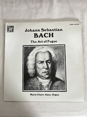 Johann Sebastian BACH The Art Of Fugue Marie-Claire Alían on Organ MHS 4154/55