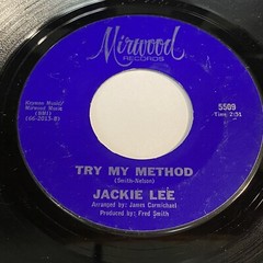 Jackie Lee: Your P-E-R-S-O-N-A-L-I-T-Y / Try My Method 45 – Mirwood