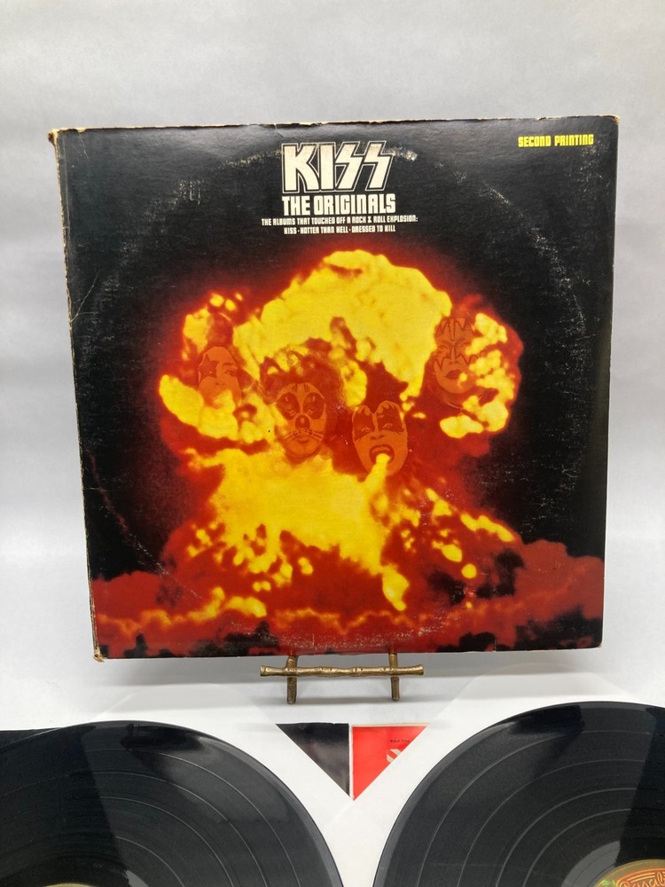 Kiss The Originals Vintage Vinyl LP1 1977 Casablanca Record NBLP 7032-3