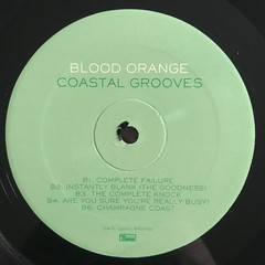 Blood Orange (2) – Coastal Grooves (VINYL) – SYNTH-POP *NEW*