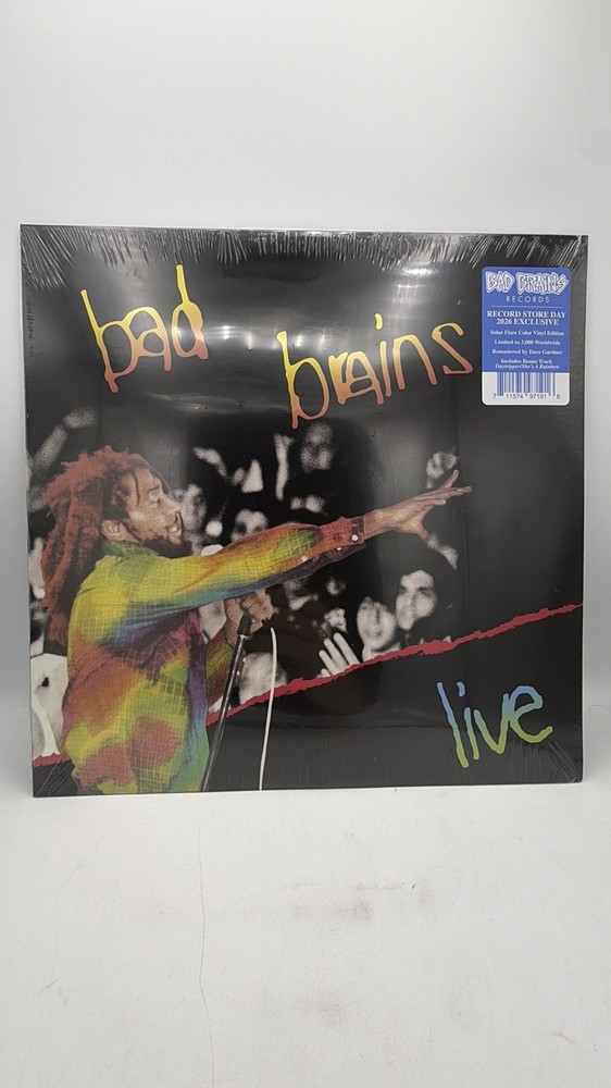 Vinyl Record | Bad Brains – Live (RSD 2026 Solar Flare Colored Vinyl)