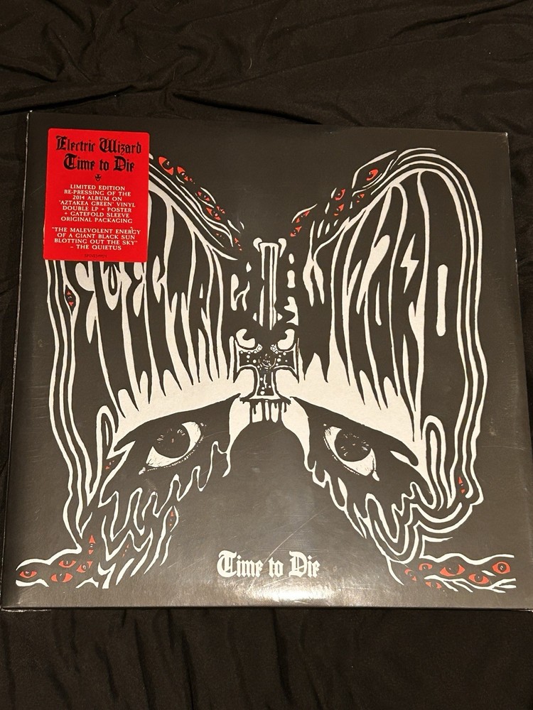 Electric Wizard Time to Die 2LP Gatefold 2021 Repress Aztakea Green New Sealed