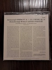 LIVING STEREO Rachmanioff SYMPHONY No. 3 LP 180-220 grams Factory Sealed New