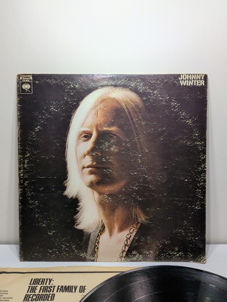 ✨VINTAGE✨Johnny Winter: Self Titled Vinyl Record Album LP Columbia CS 9826, 1969