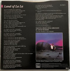 Stevie Wonder – Land Of La La – 7” Vinyl Single VG