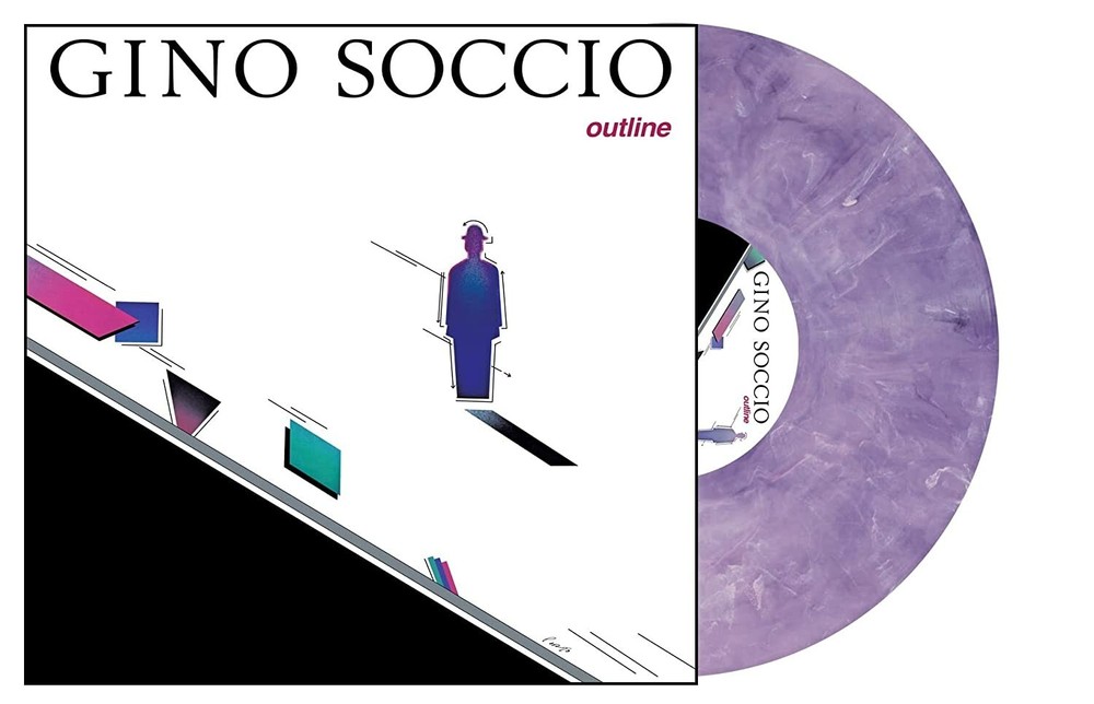 Gino Soccio – Outline – Purple Marble Effect Vinyl – New Vinyl Record LP