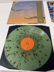 Data Discs 020 Alien Storm Video Game Soundtrack Green With Brown Splatter Vinyl