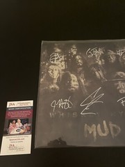 WHISKEY MYERS MUD VINYL AUTOGRAPHED. STONE. GTP. HOT. ALL 6 MEMBERS. INVEST.