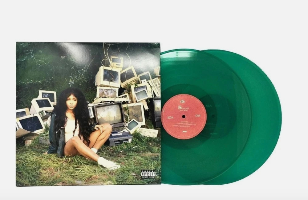 SZA – Ctrl New SEALED Vinyl LP Album Green Vinyl Record Limited Edition Soul R&B