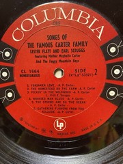 Lester Flatt & Earl Scruggs Songs Of The Famous Carter Family Vinyl LP 1961