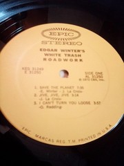 1972 Edgar Winter’s White Trash Road Work LP KEG31249