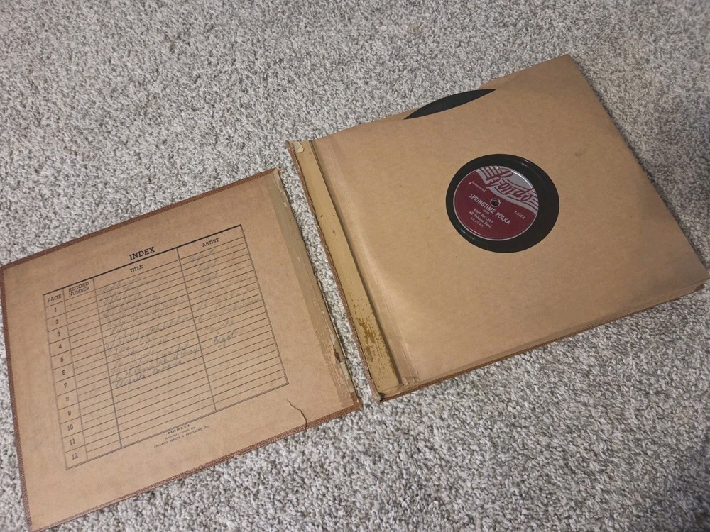 10 Mixed Vinyl Records