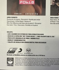 Fobia – Box Set 6 x LP & Sencillo (VG+ – EX, 2017 MX, Leche Destruye Rosa Mundo)