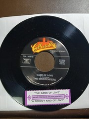 WAYNE FONTANA MINDBENDERS Game Of Love / A Groovy Kind Of Love 45 w/TitleStrip