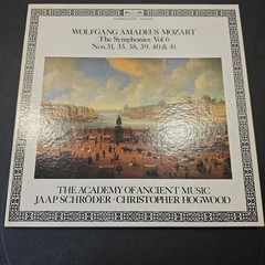 WOLFGANG AMADEUS MOZART: The Symphonies Vol. 6 Academy Of Ancient Music 4 LPs