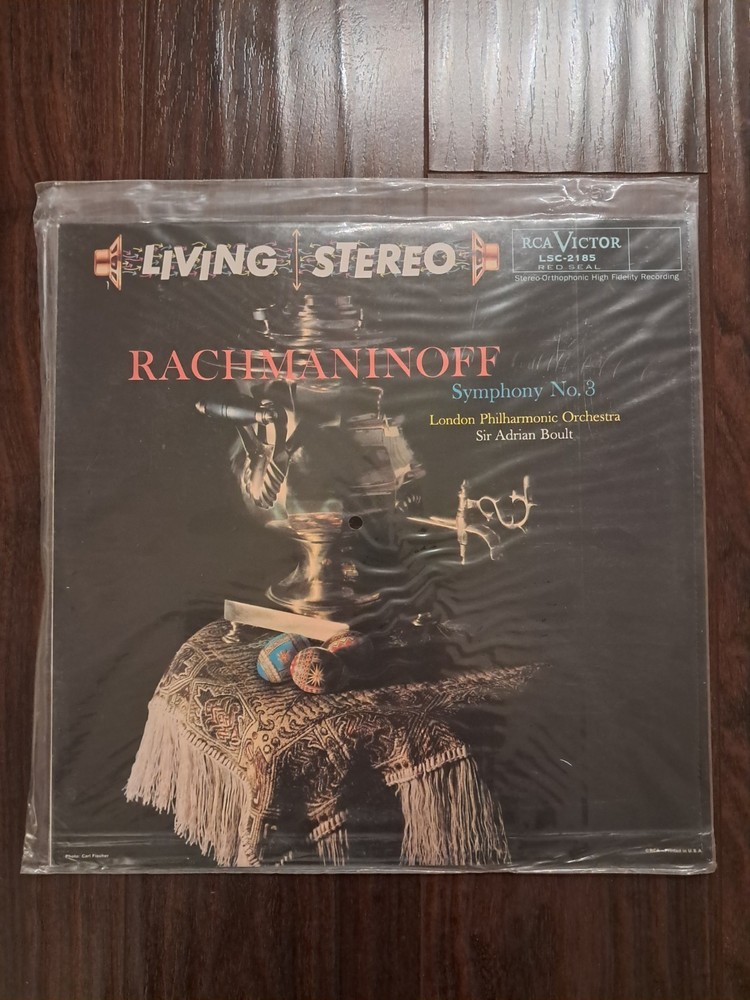 LIVING STEREO Rachmanioff SYMPHONY No. 3 LP 180-220 grams Factory Sealed New