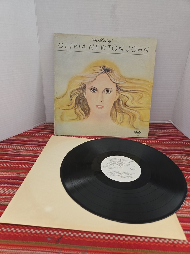 The Best of Olivia Newton – John 1980 T.L.A Records Music 12″ Vinyl LP