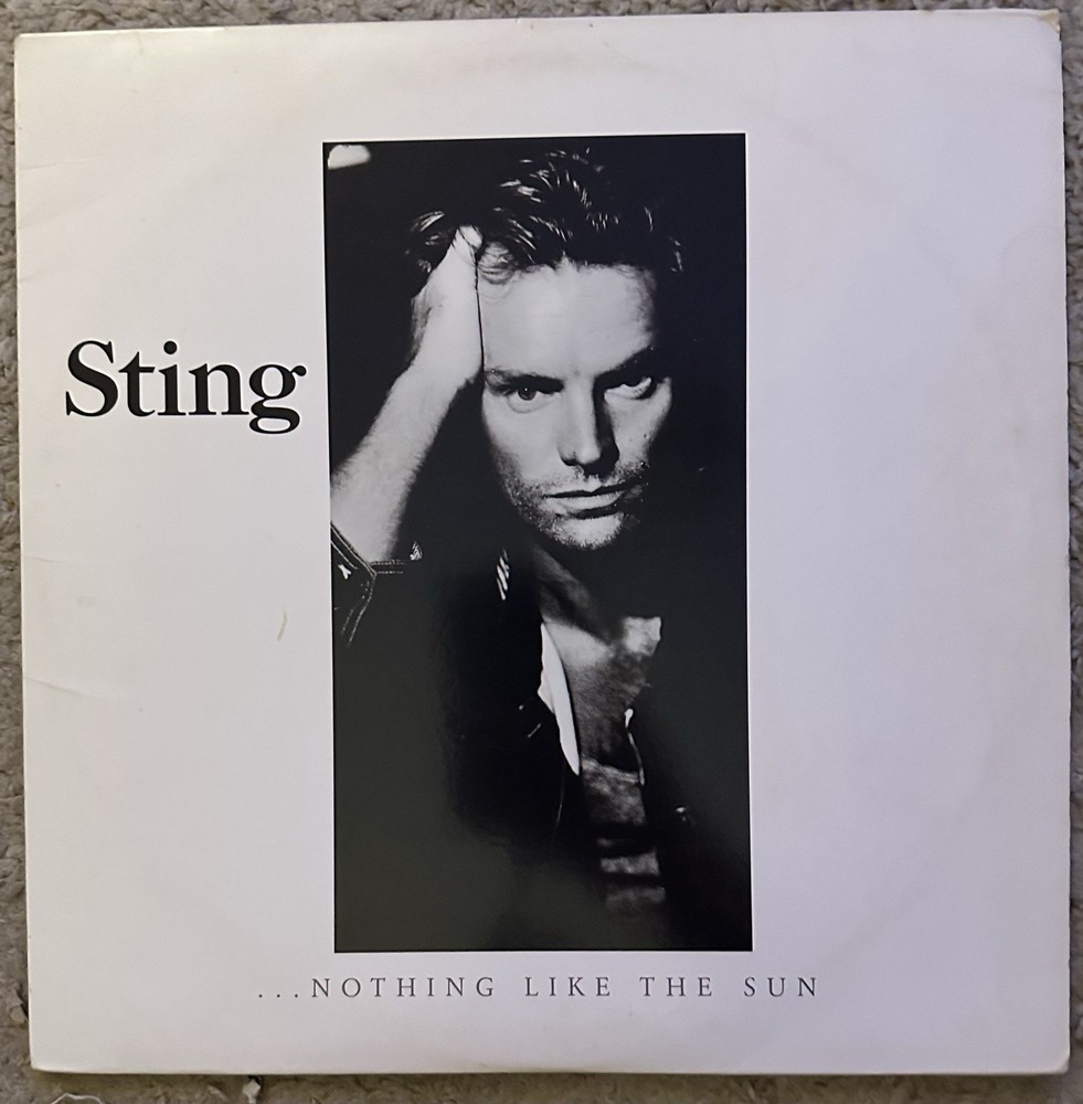 Sting Nothing Like The Sun 2LP 1987 A&M Vinyl Double Album LP