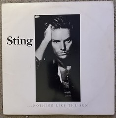 Sting Nothing Like The Sun 2LP 1987 A&M Vinyl Double Album LP