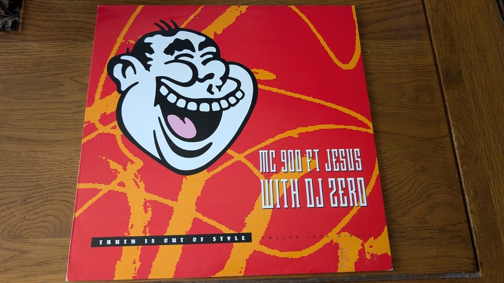 MC 900 Ft Jesus Truth Is Out Of Style Vgc+ Play Tested Vinyl Hip Hop 1989