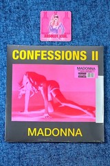 MADONNA SEALED (READ) CONFESSIONS II SPOTIF 12” CLEAR VINYL + PROMO COASTER