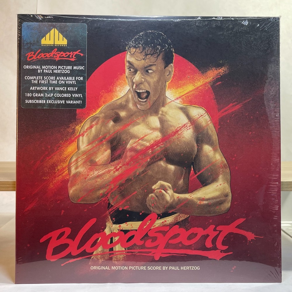 Bloodsport (Original Soundtrack) by Paul Hertzog (Record, 2022) – NEW SEALED