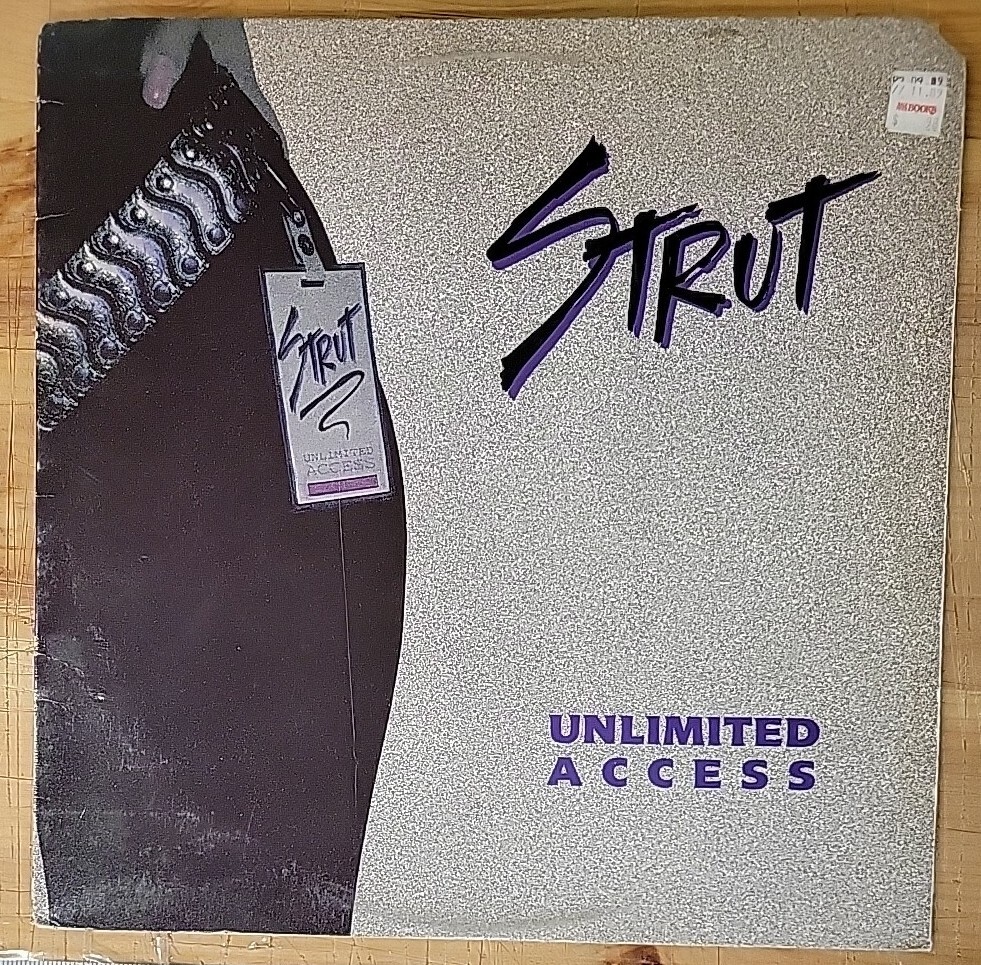 Strut – Unlimited Access – Tropical TRO-1025 – 33 Vinyl Record Excellent Cond!