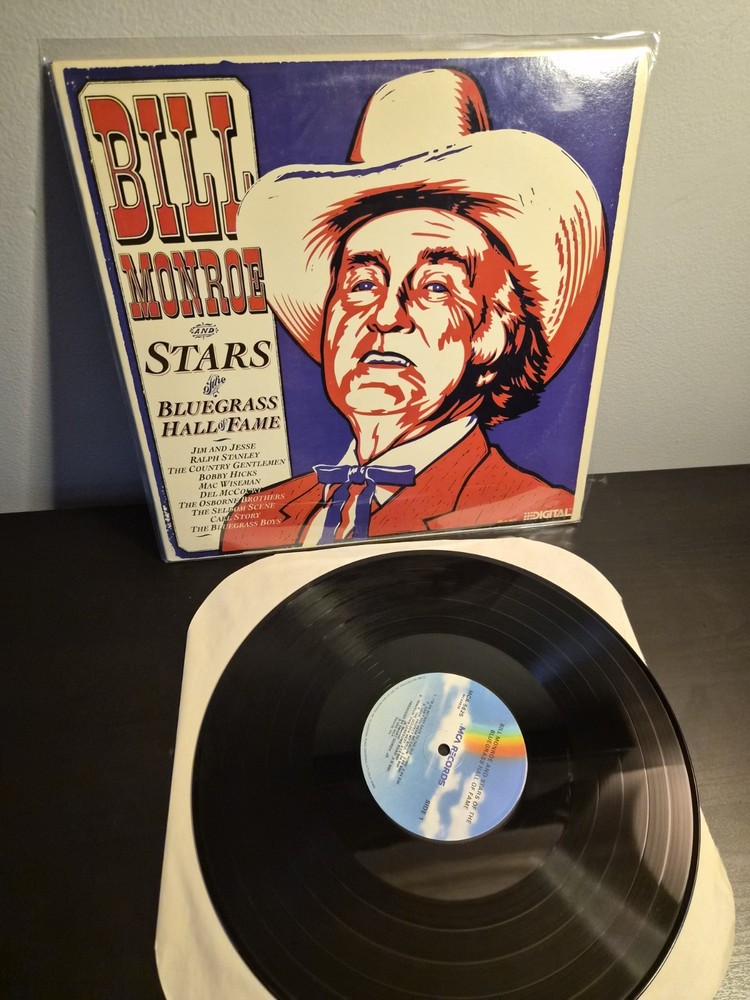 BILL MONROE “STARS of the Bluegrass HALL OF FAME” Various Artists LP PROMO