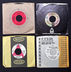 Lot of (50): Mid/Late 1960s Pop Folk Psych Rock 45 rpm (Some Promos) (VG+ to NM)