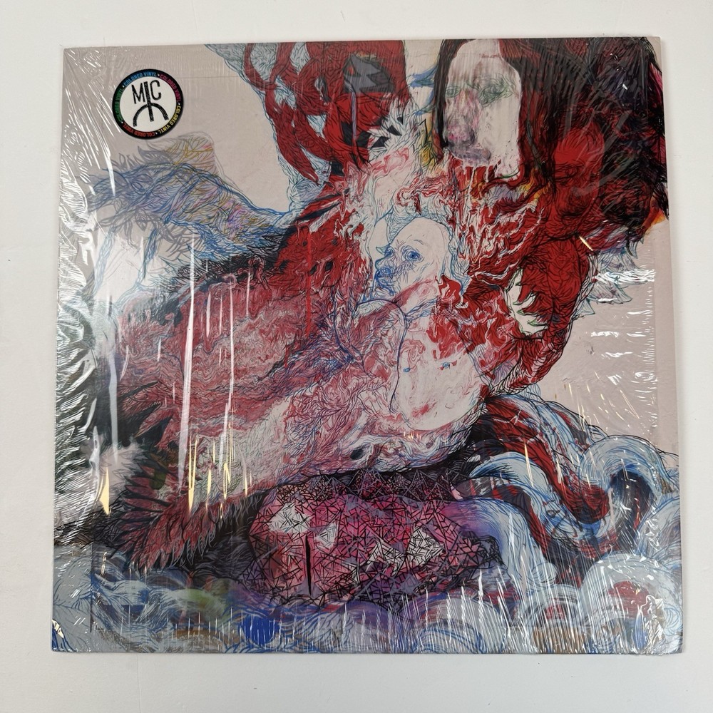 OH SEES ‘Warm Slime LP GREEN coachwhips pink brown fuzz damaged bug Yikes Netmen