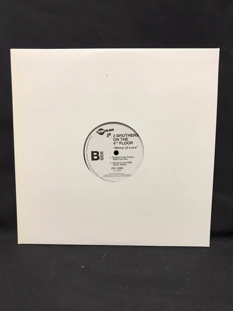 2 Brothers On The 4th Floor – Mirror Of Love : 12″ Remix LP! VERY RARE LP!