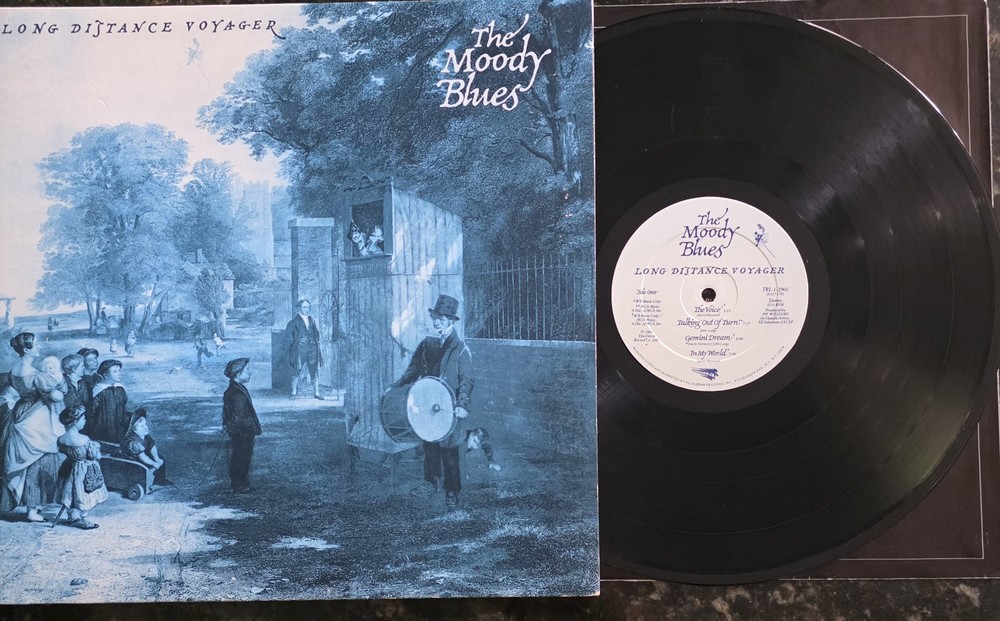 Moody Blues Long Distance Voyager 1981 TRL‑1‑2901 Vinyl LP VTG Record Prog