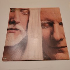 JOHNNY AND EDGAR WINTER Together Live LP Vinyl With Insert Promo RARE