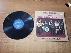 MEGARARE 1960s VG+ BILL GRESS & country blue Live At Rex’s SEE NOTES!! 1003 LP33