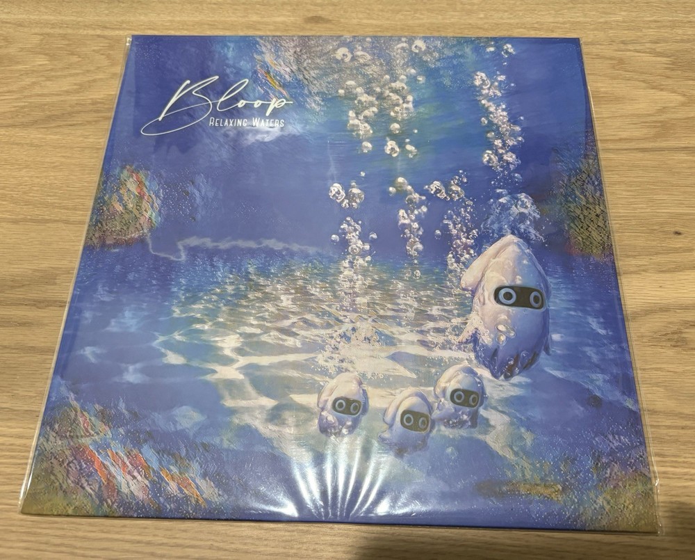 Bloop Relaxing Waters Vinyl Video Game Soundtrack Not Moonshake VGM OST 2D Ninja