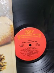 Vintage That Christmas Feeling 12″ Black Vinyl LP 1973 Columbia Xmas Holiday