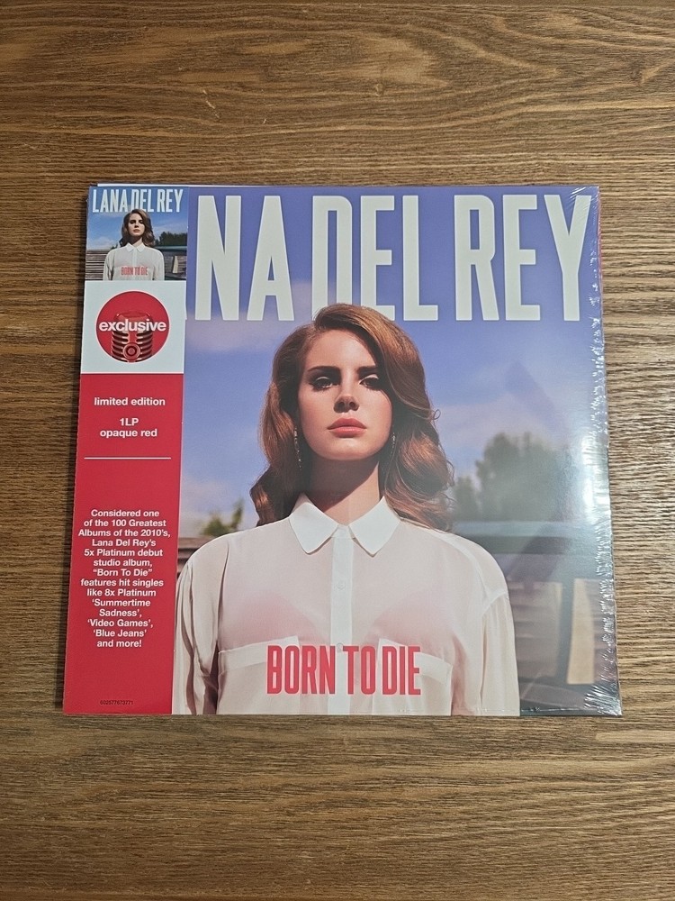 Born To Die by Lana Del Rey (Target Exclusive Red Vinyl) Sealed