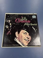 FRANK SINATRA A JOLLY CHRISTMAS Vinyl Record Capitol W894 VG Holiday