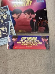 Heated Rivalry Original Soundtrack Icy Inferno & Promo Poster & Bumper Sticker