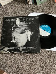 LARRY DONN GILLIHAN THANK YOU MUSIC LOVERS LP PRIVATE PRESS 76 ROCKABILLY LOUNGE