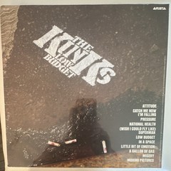 THE KINKS – LOW BUDGET – VINYL RECORD LP – ARISTA AB 4240 – BLACK SLEEVE